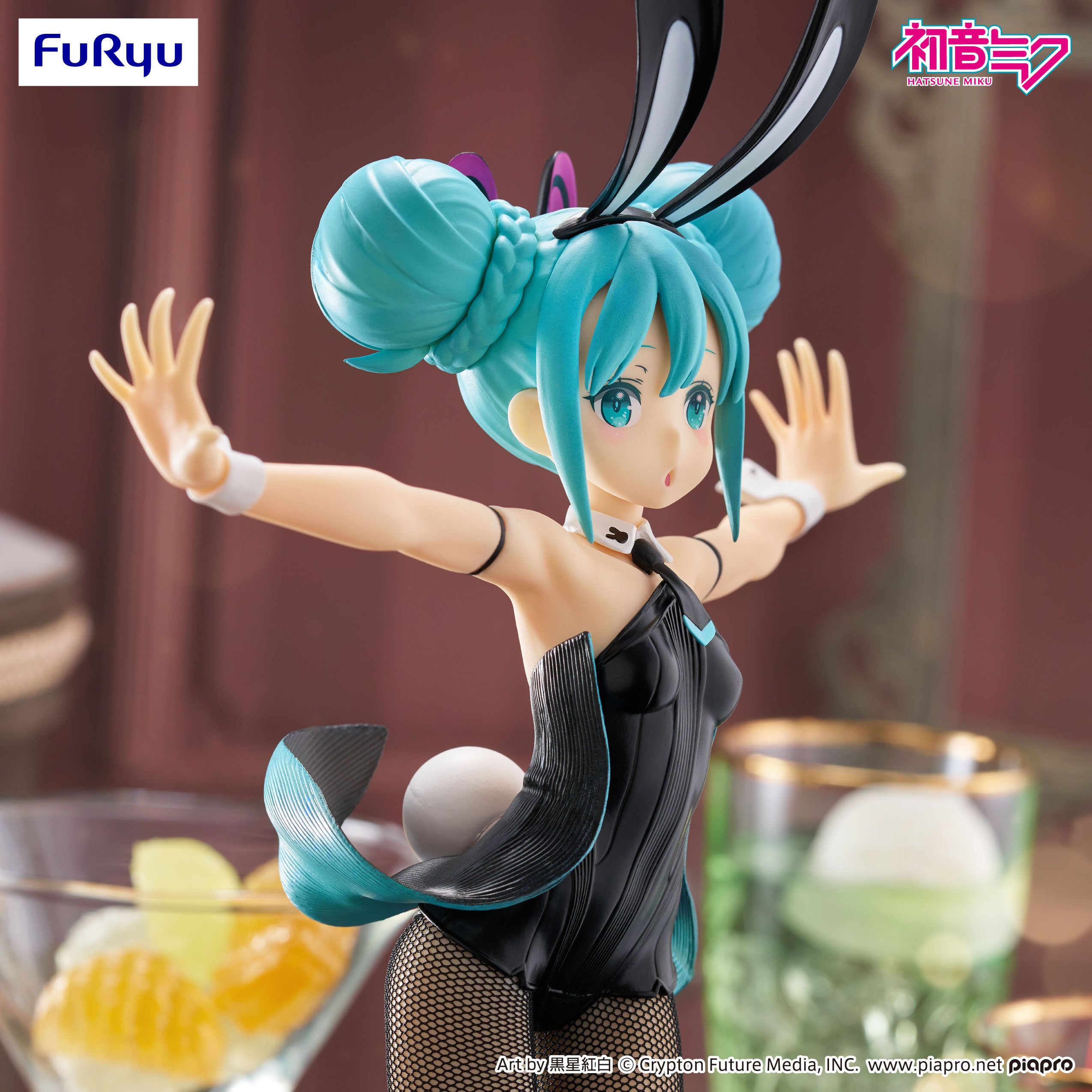 PRE ORDER BiCute Bunnies Figure Hatsune Miku - Hatsune Miku (Black Color Ver.)