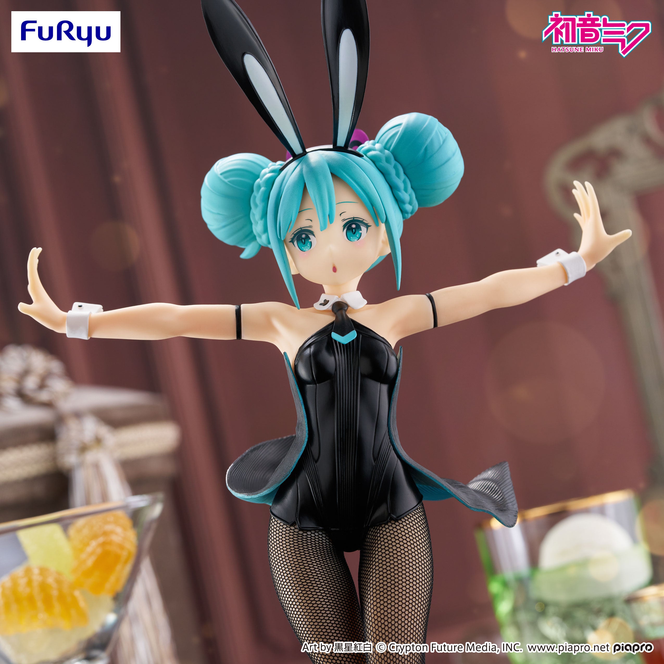 PRE ORDER BiCute Bunnies Figure Hatsune Miku - Hatsune Miku (Black Color Ver.)