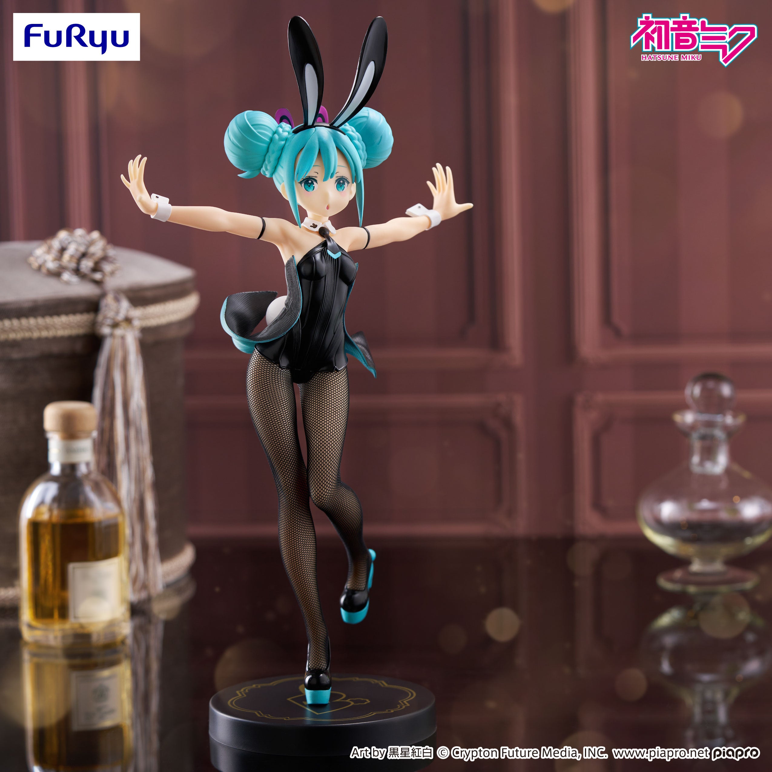 PRE ORDER BiCute Bunnies Figure Hatsune Miku - Hatsune Miku (Black Color Ver.)