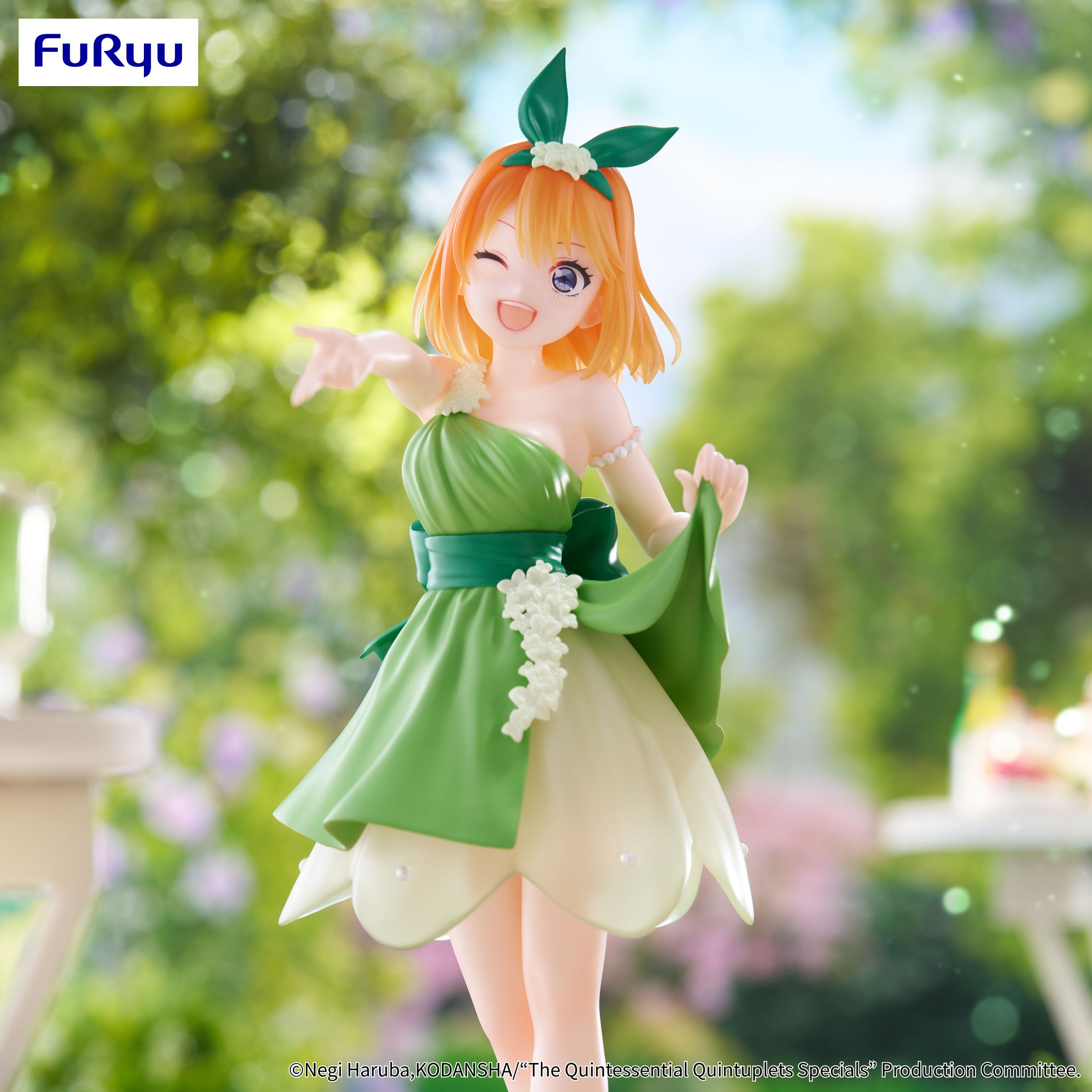 Trio-Try-iT Figure The Quintessential Quintuplets - Yotsuba Nakano (Pastel Dress Ver.)