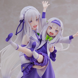 Re:ZERO -Starting Life in Another World- Figure Emilia & Childhood Emilia