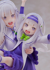 Re:ZERO -Starting Life in Another World- Figure Emilia & Childhood Emilia