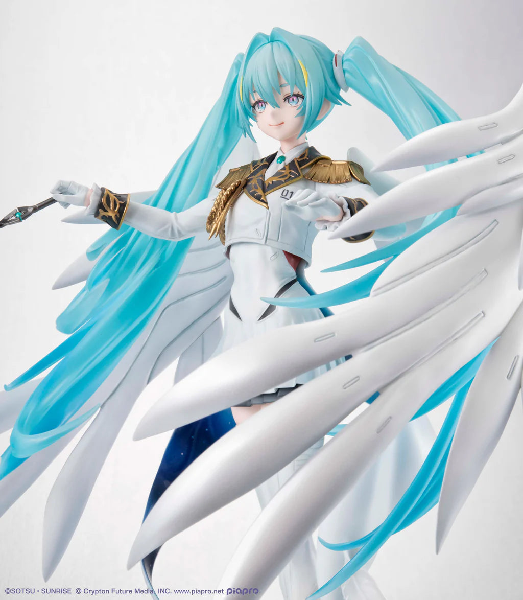 PRE ORDER Lucrea Mobile Suit Gundam 45th Anniversary X Hatsune Miku - Hatsune Miku X Wing Gundam Zero EW 1/7 Scale