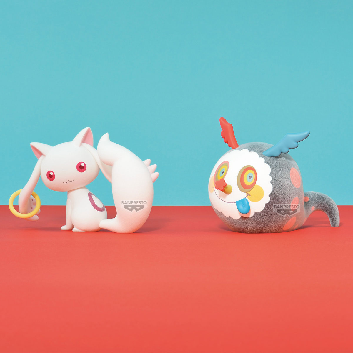 PRE ORDER Fluffy Puffy Puella Magi Madoka Magica The Movie Rebellion - Kyubey & Dessert Witch B: Dessert Witch