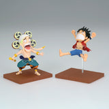 WORLD COLLECTIBLE One Piece Log Stories - Monkey D. Luffy & Enel -