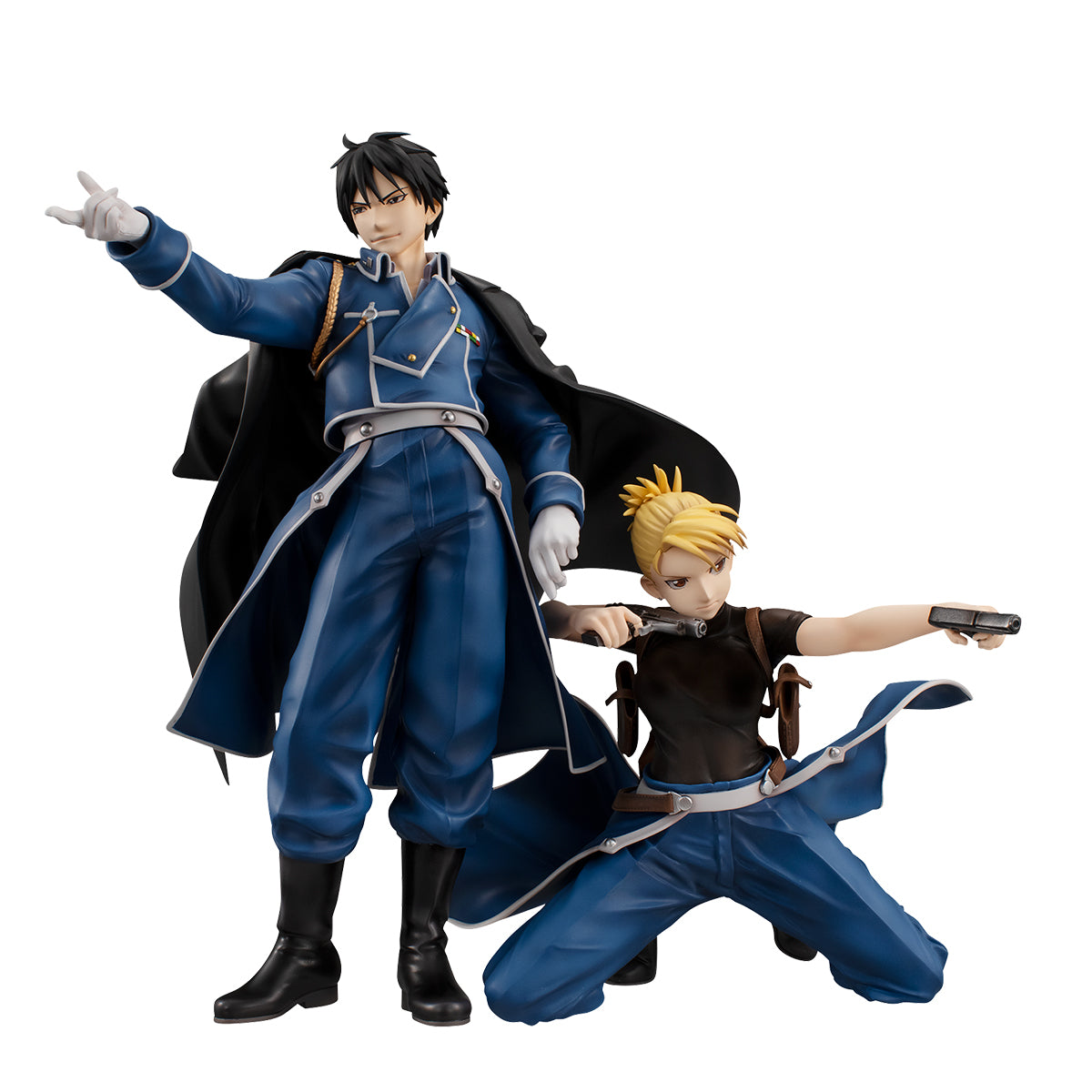 PRE ORDER Precious G.E.M.  FULLMETAL ALCHEMIST - Roy Mustang & Liza Hawkeye (Repeat)