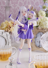 Re:ZERO -Starting Life in Another World- Figure Emilia & Childhood Emilia