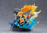 PRE ORDER ANIPLEX Demon Slayer Kimetsu no Yaiba - Zenitsu Agatsuma & Kaigaku Non-Scale Figure