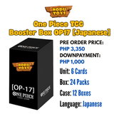 PRE ORDER One Piece Card Game [OP-17] Booster Box (Japanese)