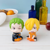 PRE ORDER Look up ONE PIECE - Roronoa Zoro & Sanji Ver. Future Island Egghead set [with GIFT]