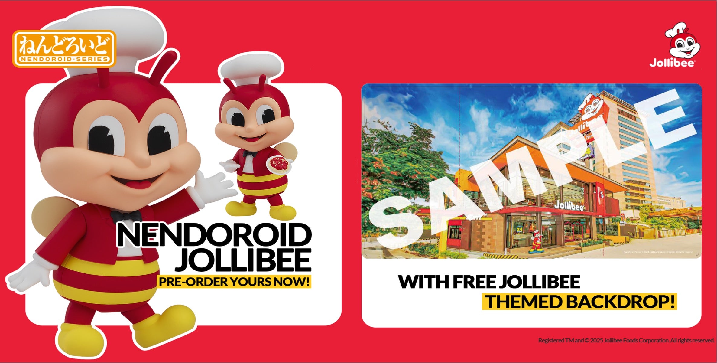 PRE ORDER Nendoroid Jollibee