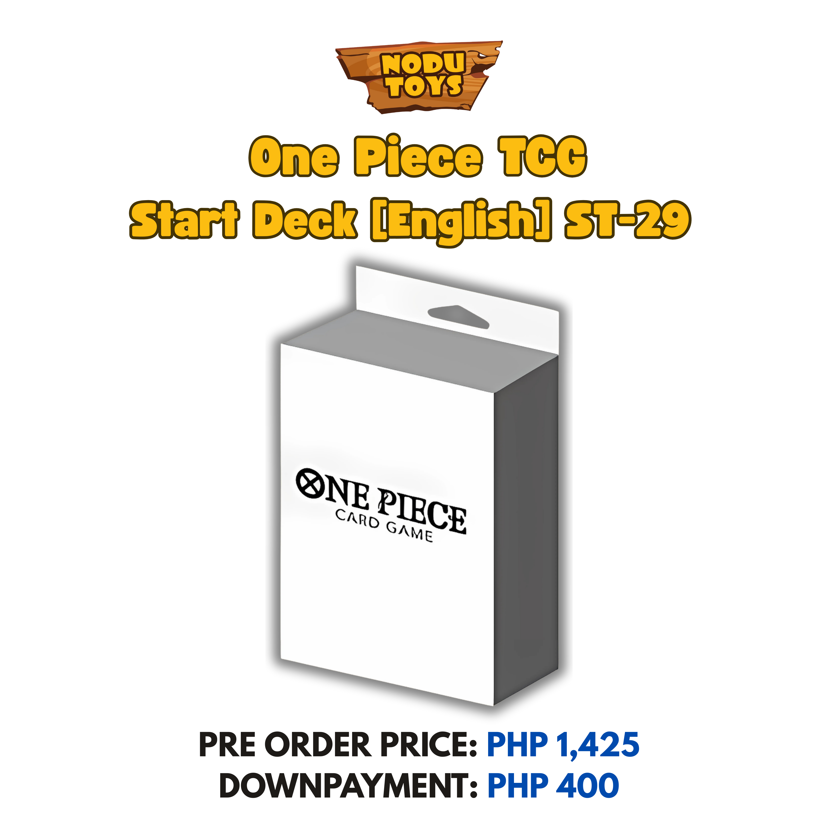 PRE ORDER One Piece Card Game (English) Start Deck [ST-29]
