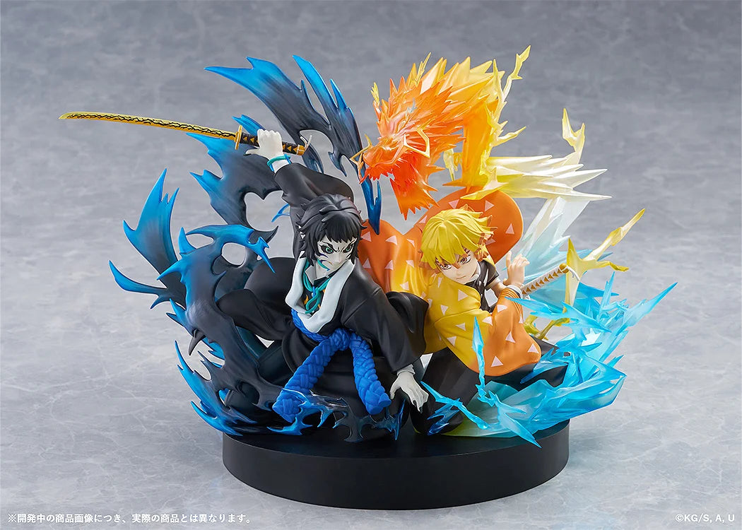 PRE ORDER [VIP] ANIPLEX Demon Slayer Kimetsu no Yaiba - Zenitsu Agatsuma & Kaigaku Non-Scale Figure