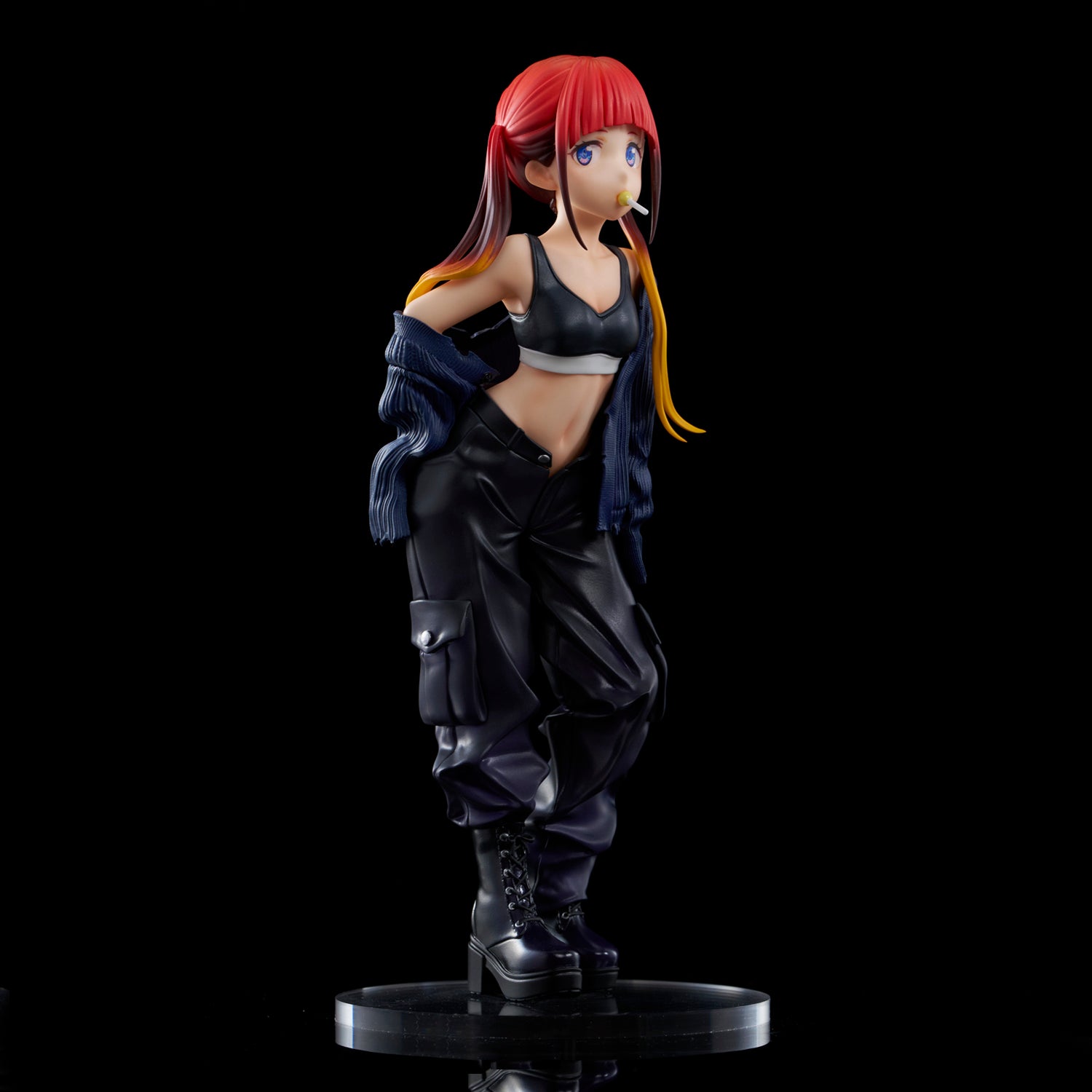 Gridman Universe: ZOZO BLACK COLLECTION Chise Asukagawa Pre- painted Figure