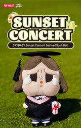 Pop Mart Cry Baby Sunset Concert Plush Pendant Blind Box (Single Box)