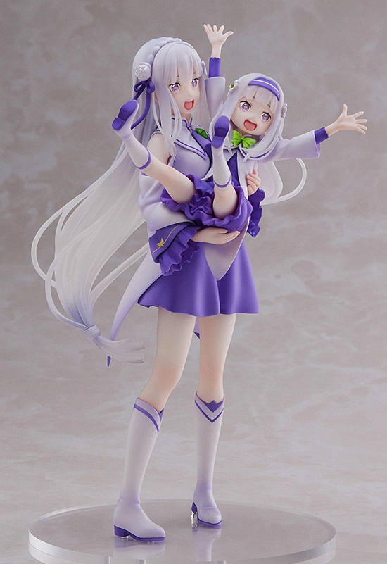 Re:ZERO -Starting Life in Another World- Figure Emilia & Childhood Emilia