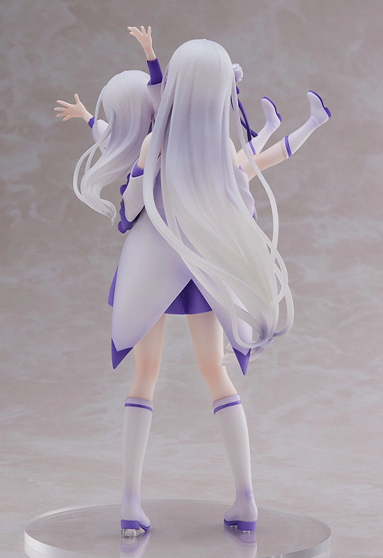 Re:ZERO -Starting Life in Another World- Figure Emilia & Childhood Emilia