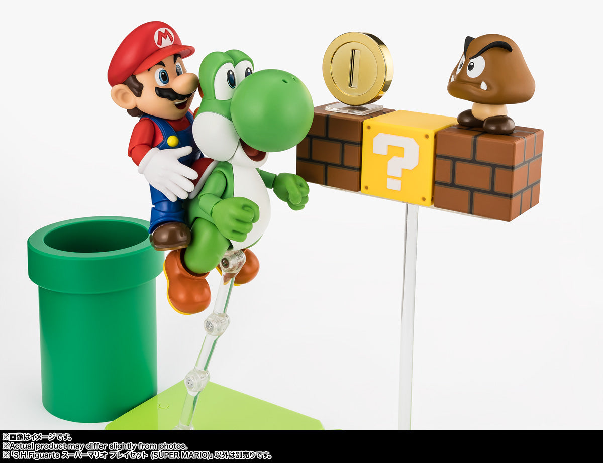 PRE ORDER S.H.Figuarts SUPER MARIO PLAYSET (SUPER MARIO)