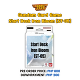 PRE ORDER Gundam Card Game Start Deck Iron Bloom [ST-05]