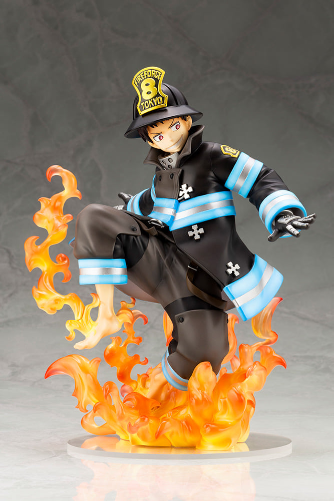 ARTFX J Shinra Kusakabe (w/ bonus parts)